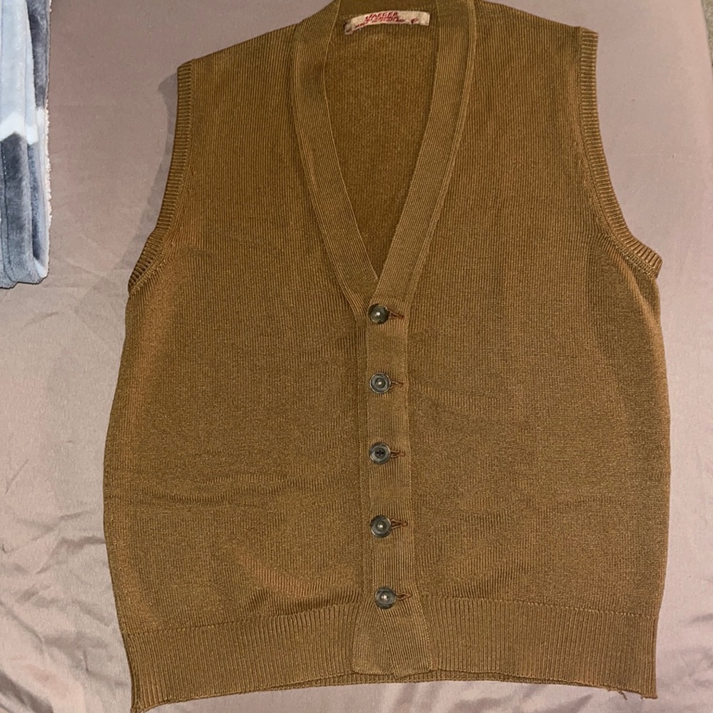 Tan Jaeger Vest